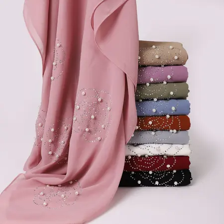 Chiffon Scarf Shawl detail