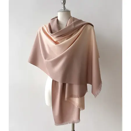 Women's Faux Cashmere Scarf Shawl – 70 × 200 cm detail