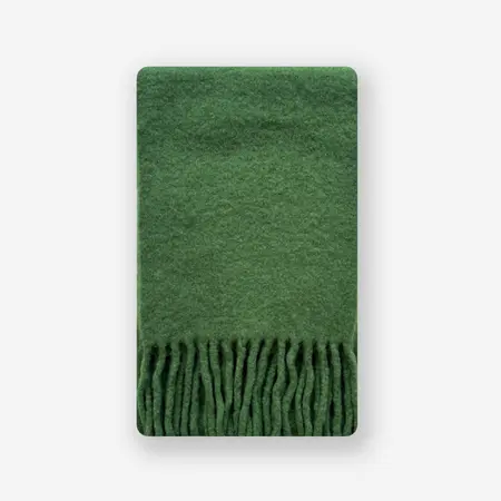 Women's 32% Wool Solid Color Scarf Shawl – 220 × 32 cm detail