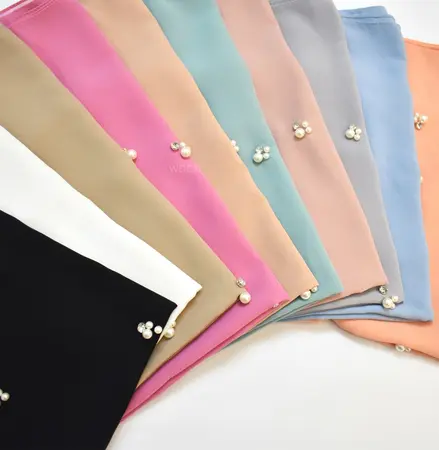 Chiffon Hijab detail