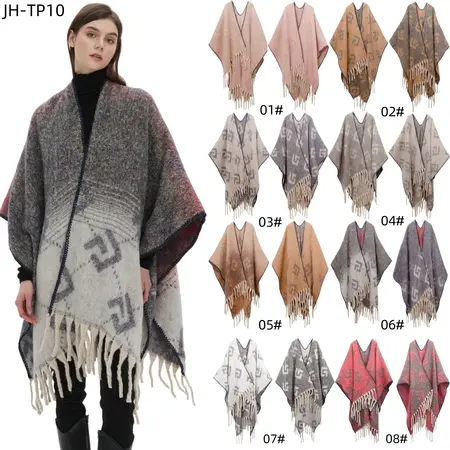 Jacquard Scarf Shawl – 165 × 125 cm detail