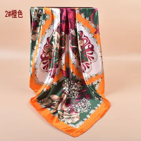 Printed Scarf Shawl – 90 × 90 cm detail