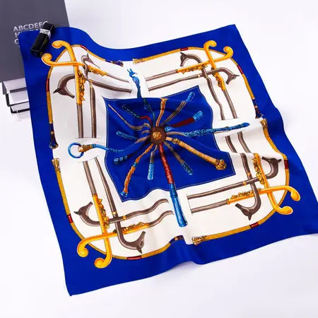 Printed Scarf Shawl – 60 × 60 cm