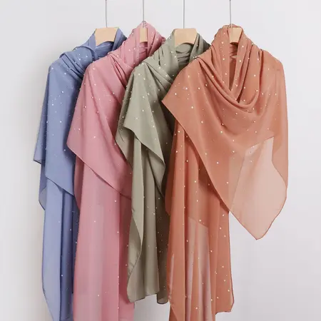 Chiffon Hijab detail