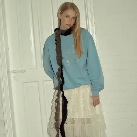 Fringed Scarf Shawl – 180 × 4 cm detail