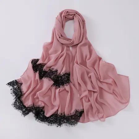 Chiffon Headscarf detail