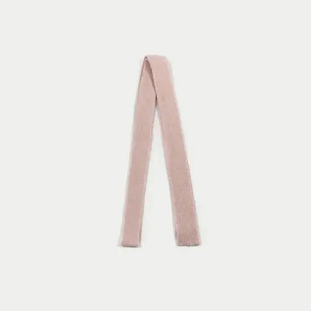 Wool Blend Solid Color Knit Lightweight Scarf Shawl – 170 × 4 cm detail