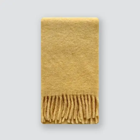 Women's 22% Alpaca Blend Floral Scarf Shawl – 200 × 27 cm detail