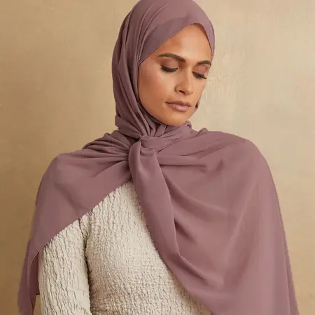 Chiffon Hijab – 70 × 175 cm detail