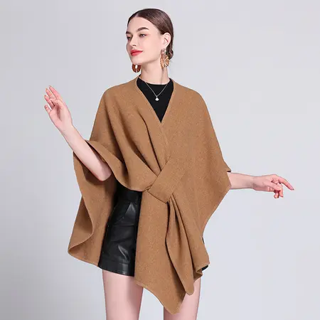 Knit Poncho detail