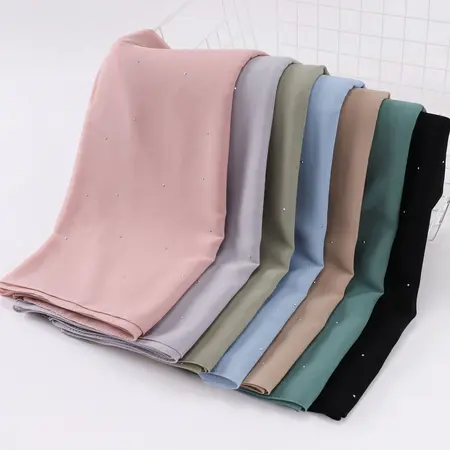 Chiffon Hijab detail