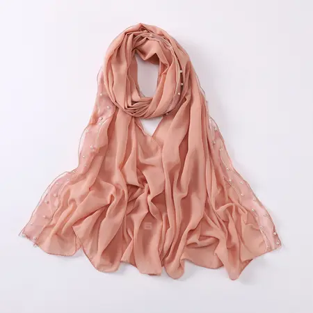 Chiffon Solid Color Hijab – 70 × 170 cm