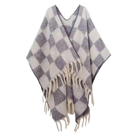 Jacquard Scarf Shawl – 165 × 125 cm detail