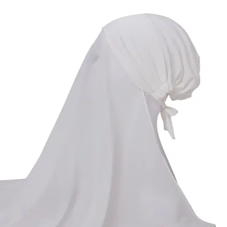 Chiffon Headscarf detail