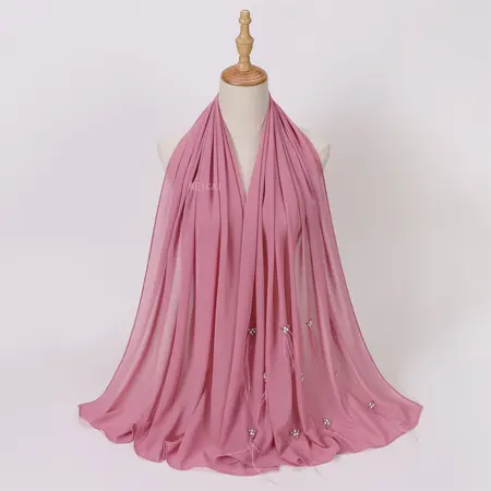 Chiffon Hijab detail