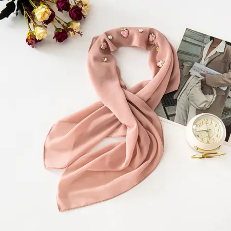 Chiffon Hijab – 80 × 180cm detail