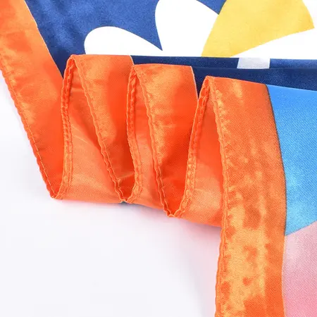 Vintage Scarf Shawl – 90 × 90 cm detail