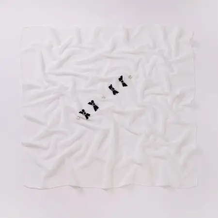 Chiffon Headscarf detail