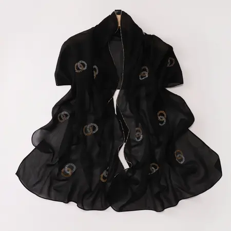 Chiffon Hijab detail