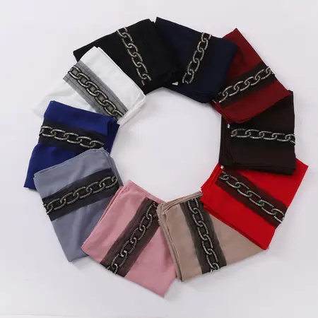 Chiffon Headscarf detail
