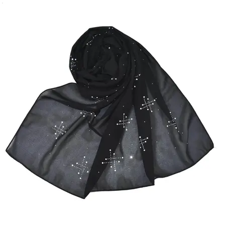 Chiffon Hijab detail