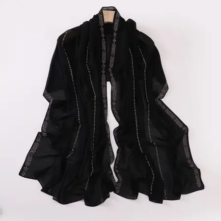 Chiffon Hijab detail