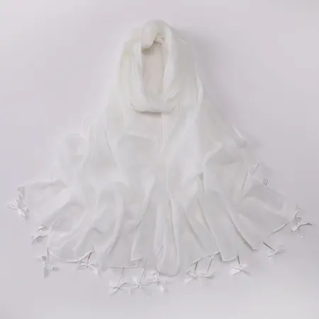 Chiffon Scarf Shawl detail