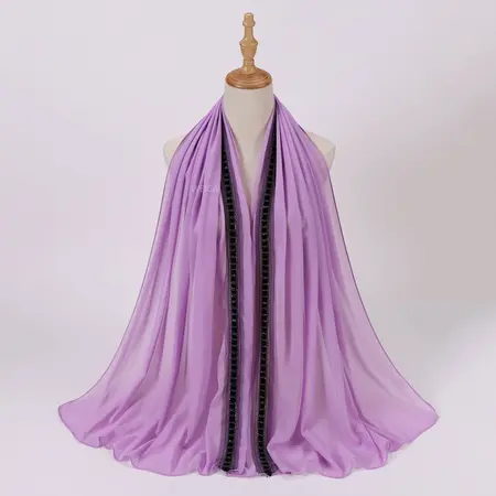 Chiffon Hijab – 70 × 170 cm detail
