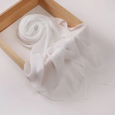 Chiffon Headscarf detail