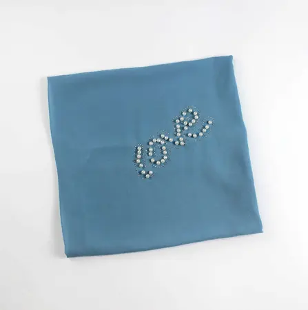 Chiffon Hijab detail