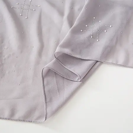 Chiffon Headscarf detail