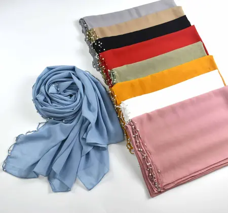 Chiffon Hijab detail