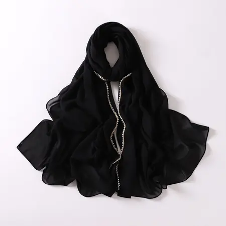 Chiffon Hijab detail