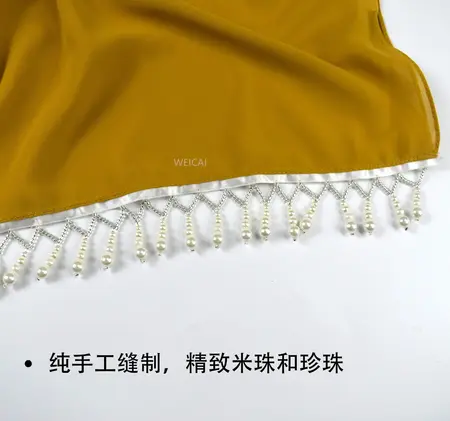 Chiffon Hijab – 70 × 170 cm detail