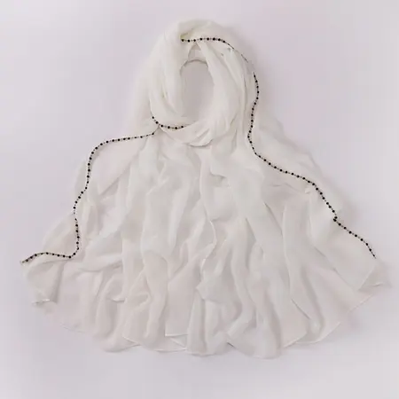 Chiffon Scarf Shawl detail