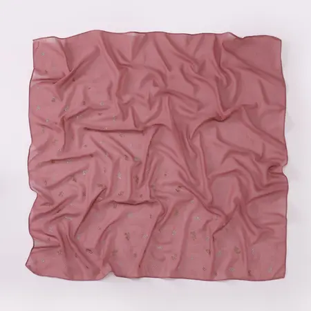 Chiffon Leopard Print Printed Scarf Shawl detail