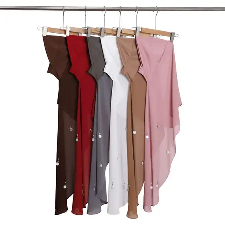 Chiffon Scarf Shawl detail
