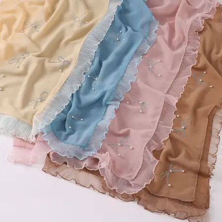 Chiffon Hijab detail