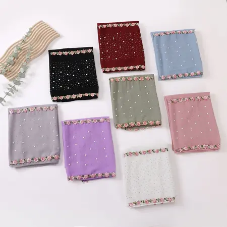 Chiffon Hijab detail