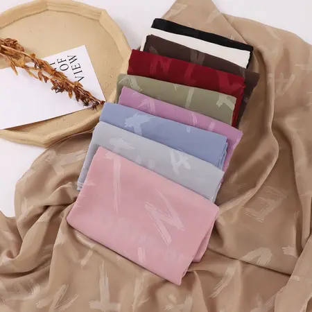 Chiffon Scarf Shawl detail