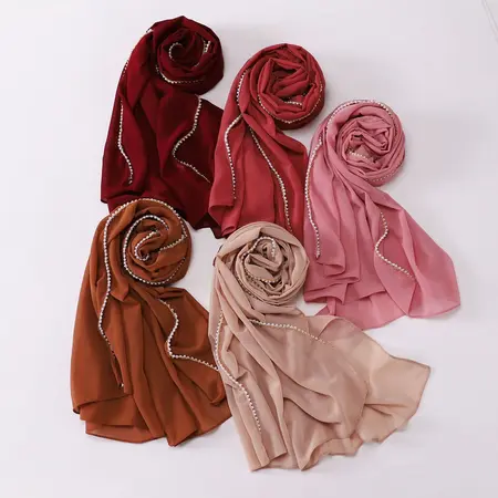 Chiffon Hijab detail