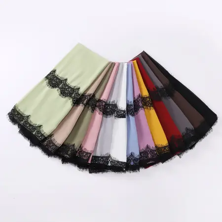 Chiffon Headscarf detail