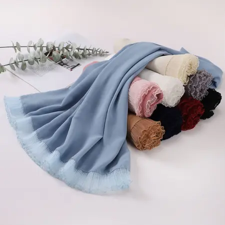 Chiffon Solid Color Hijab