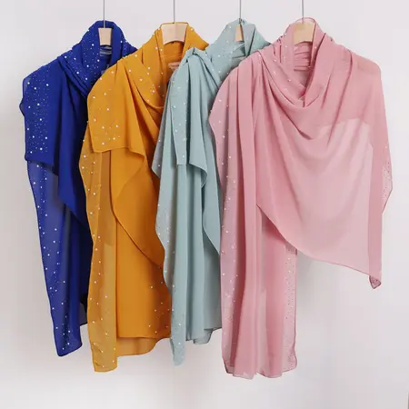Chiffon Hijab detail