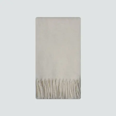20% Wool Blend Solid Color Scarf Shawl – 220 × 30 cm detail