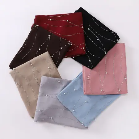 Chiffon Hijab detail