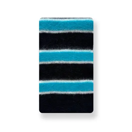 Women's Wool Blend Striped Brushed Scarf Shawl – 160 × 19 cm detail