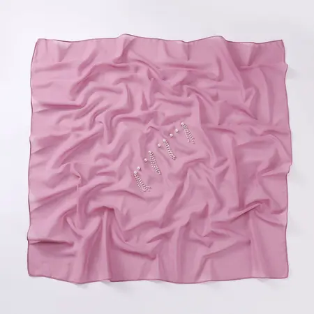 Chiffon Headscarf detail