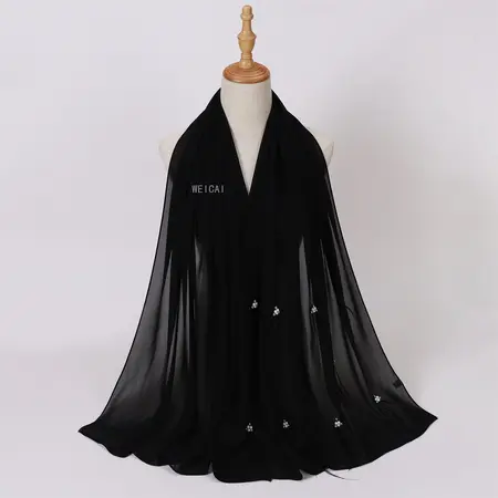Chiffon Hijab detail