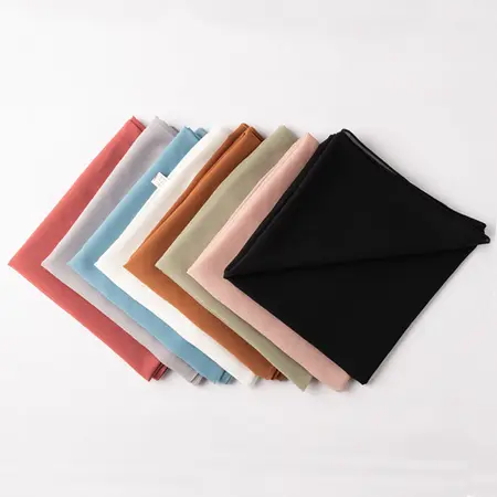 Chiffon Scarf Shawl – 90 × 90 cm detail